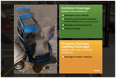 Electric Insurance Coverage Animation Still